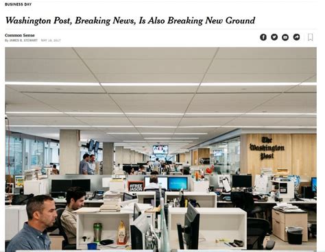 New York Times: Washington Post, Breaking News, Is Also Breaking New ...