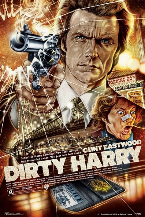 Dirty Harry by Greg Reinel - Home of the Alternative Movie Poster -AMP-