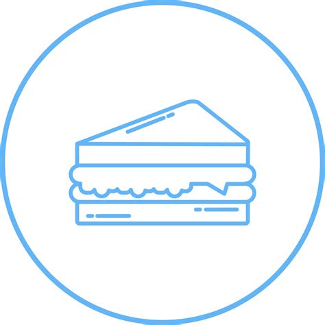 Sandwich Vector Icon 20263845 Vector Art at Vecteezy