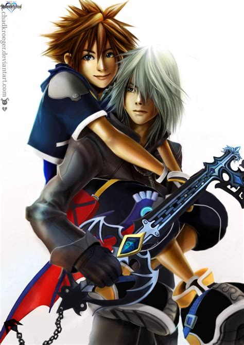 Sora and Riku by Chadkroeger on DeviantArt