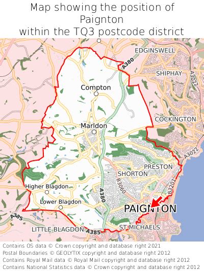 Where is Paignton? Paignton on a map