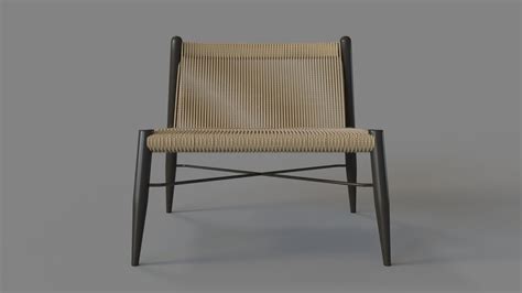 Wrap Jute Chair 3D model | CGTrader