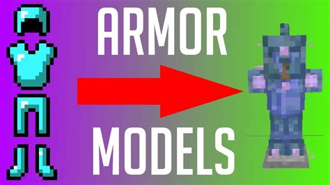 how to make custom armor models in minecraft