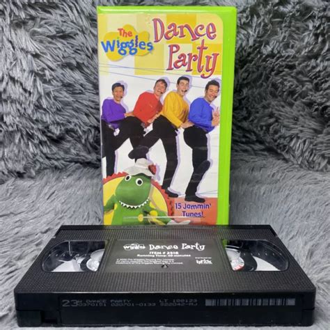 WIGGLES, THE: WIGGLES Dance Party VHS 2001 Lyrics Studios Classic ...