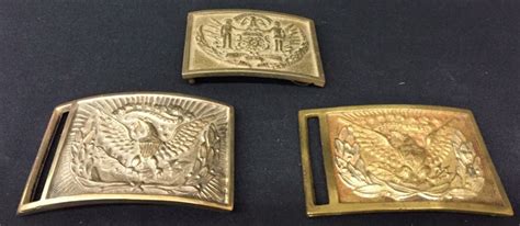 Civil War Era Brass Belt Buckles – Vintage Copies