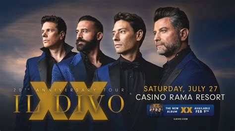 Il Divo - XX 20th Anniversary Tour 2024 live at Casino Rama Resort on ...