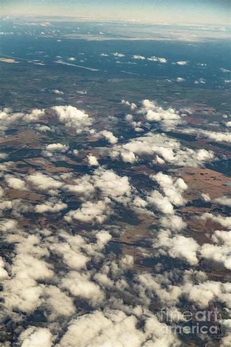 Cumulus Humilis Clouds From Above Photograph by Stephen Burt/science Photo Library - Fine Art ...