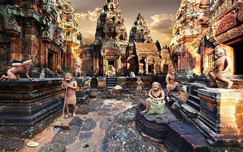 Banteay Srei Temple on Behance