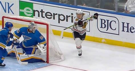 Connor Bedard scores incredible 'Michigan' goal against Blues - Gino Hard