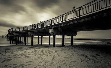 Midland beach pier under Photograph by Jose Mendez | Pixels