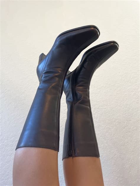 90s boots | 女性 ブーツ, ニーハイブーツ, ロングブーツ