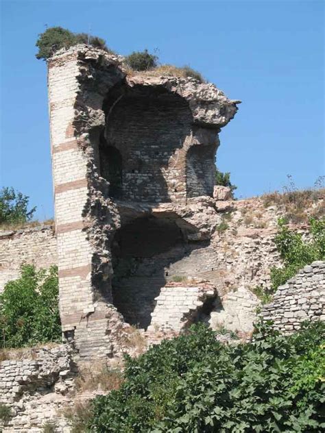 Theodosian Walls in Constantinople