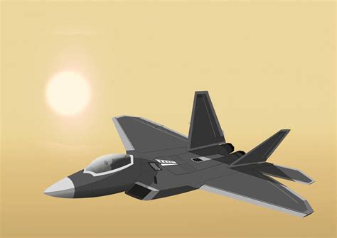 F 22 Raptor Vector by PetapaMesum on DeviantArt