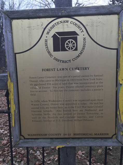 Read the Plaque - Forest Lawn Cemetery