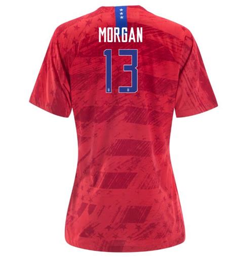 ALEX MORGAN 13 USA 2019 Away Women Soccer Jersey Model[2010786] | Alex ...