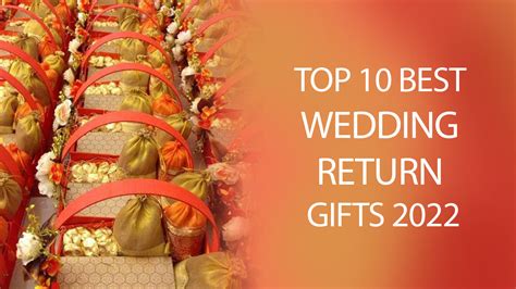 Indian Wedding Return Gifts