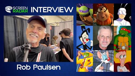 Interview: Veteran Voice Actor Rob Paulsen - YouTube