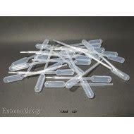 1ml disposable plastic pasteur pipette - EntomoAlex-gr