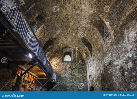 Interior of Dundonald Castle, Ayrshire, Scotland Editorial Photo ...