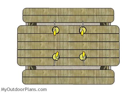 6 foot Picnic Table Plans | PDF Download | MyOutdoorPlans