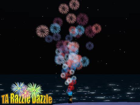 Second Life Marketplace - TA Razzle Dazzle RWB Firework Emitter 2012