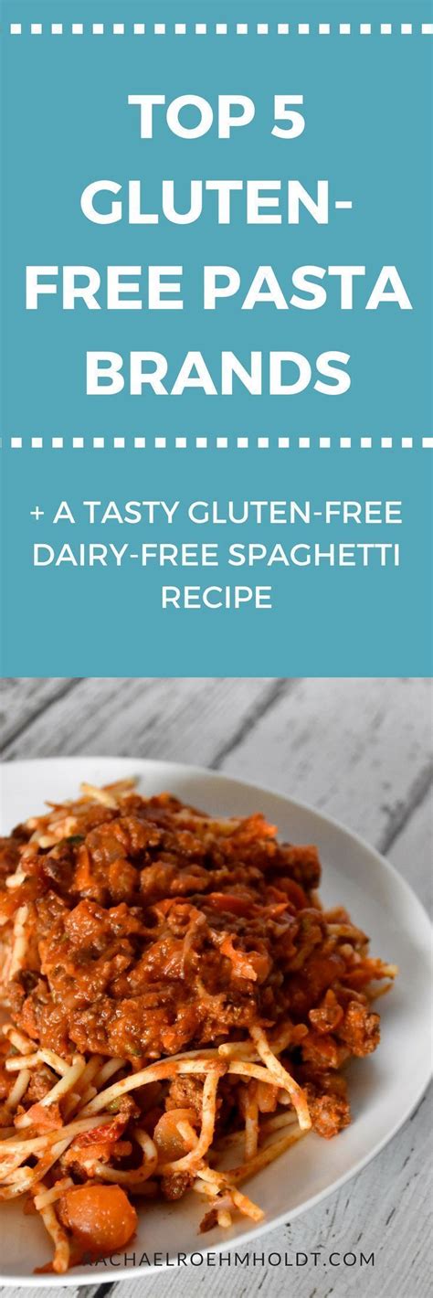 Gluten-free Spaghetti Plus 5 Best Brands - Rachael Roehmholdt | Recipe | Gluten free spaghetti ...