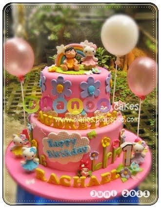 Olanos: Hello Kitty Birthday Cake for Audreylia