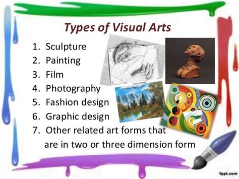 Visual arts and sculpture