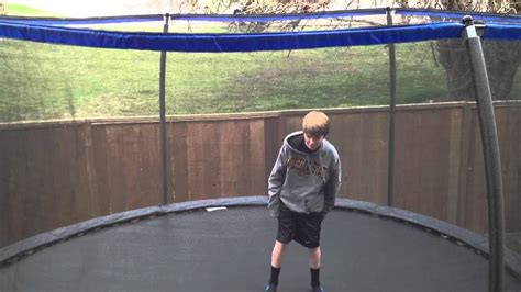 How to do a backflip on a trampoline - YouTube