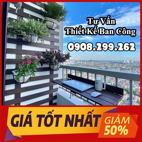 Mua Mẫu Ban Công Chung Cư Đẹp Thi Công Bằng Gỗ Nhựa Ngoài Trời Cao Cấp ...