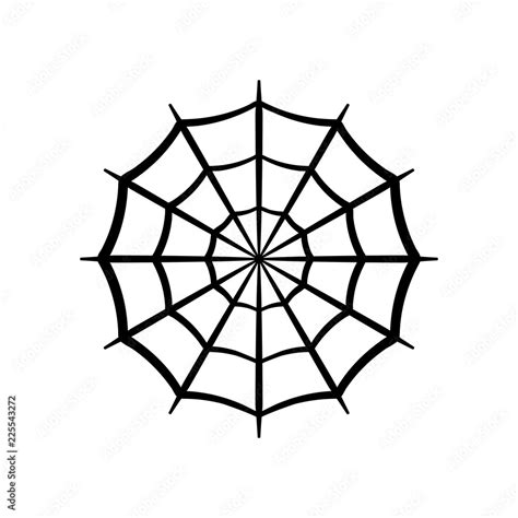 Spider Web Clip Art Black And White