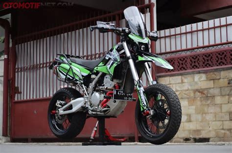 Kawasaki KLX 250 Dimodali Rp 8 Jutaan, Rombak Jadi Supermoto, Ada ...