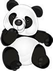 Panda PNG Clip Art Transparent Image | Gallery Yopriceville - High-Quality Free Images and ...
