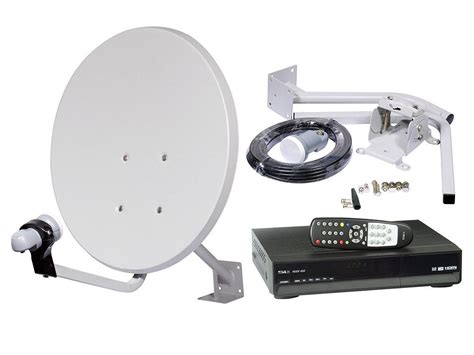 Philex SLX 28260R Freesat Free-to-Air HD Digital Satellite Dish Receiver Kit 45cm USB Record ...