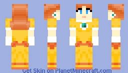 Princess Daisy Minecraft Skin