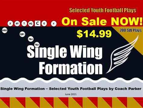 Single Wing Formation Plays, New SW Offense eBook 200 Plays