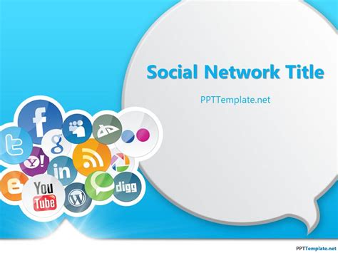 Free Social Media PPT Template