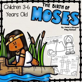 The Birth of Moses Bible Study | Moses Bible Lessons and Activities