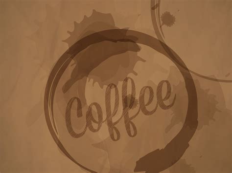 Coffee Cup Backgrounds | Brown, Foods & Drinks Templates | Free PPT Grounds