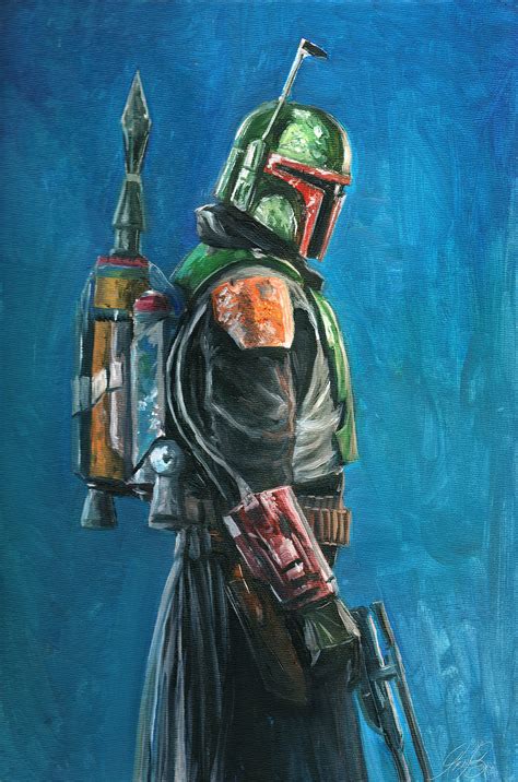 Boba Fett Limited Edition Signed Print - Etsy