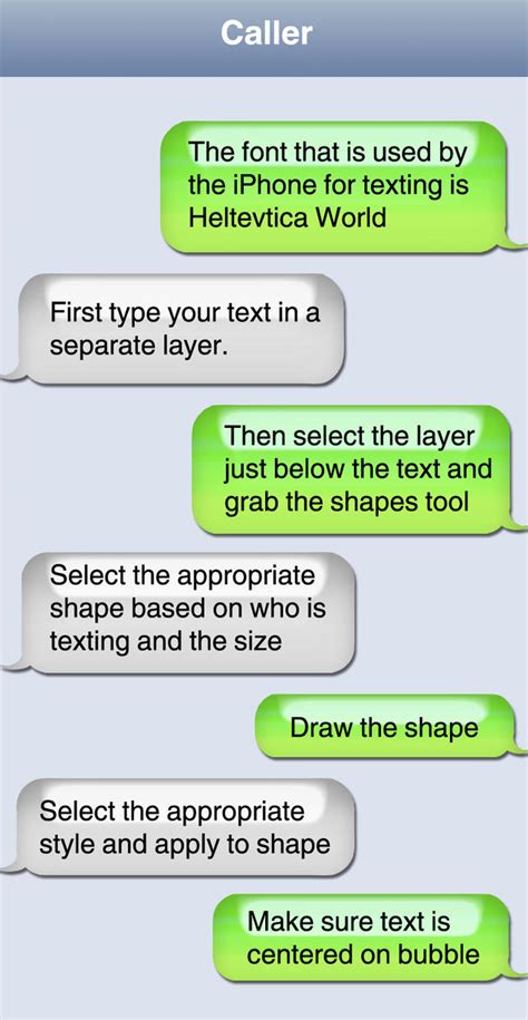 iPhone text message styles by coreenm on DeviantArt