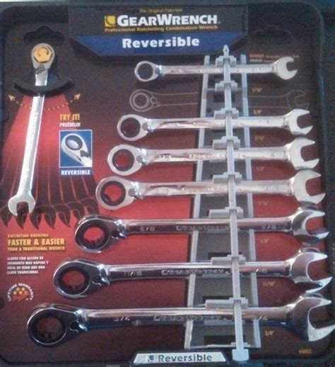 Sell GearWrench Reversible Ratcheting Wrench Set Standard SAE Inch 8 pc. 44003 in Washougal ...