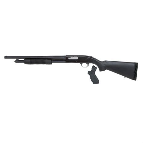 Mossberg 500 Persuader, Pump Action, 20 Gauge, 18.5" Barrel, 6+1 Rounds, Left Handed - 643108 ...