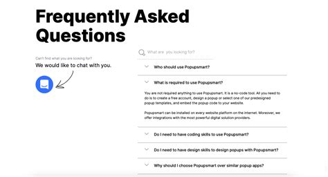 Frequently Asked Questions Template