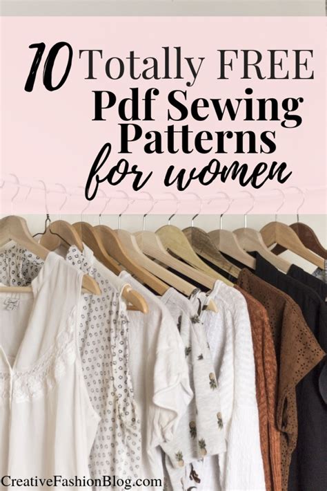 10 Totally Free Sewing Patterns Pdf - Creative Fashion Blog