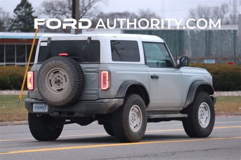 2023 Ford Bronco Heritage Two Door In Cactus Gray: Pics