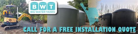 Water Tank Installation