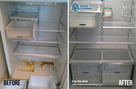 Before and after by BA House Cleaning #Fridge Top Freezer Refrigerator ...