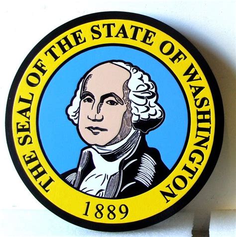 State seal and state government executive, legislative and judicial wall plaques