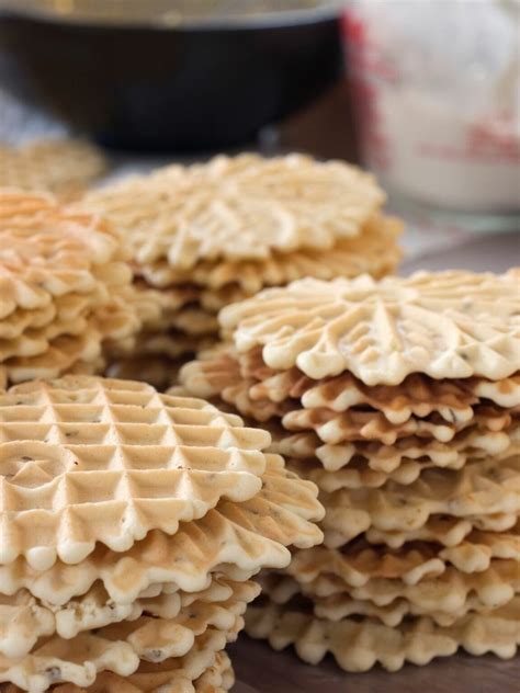 Classic Italian Pizzelle Cookies | Walking on Sunshine Recipes